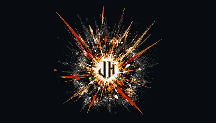 Jolly Hooligan splatter firework mark